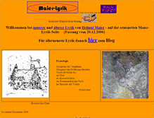 Tablet Screenshot of maierlyrik.de